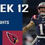 Patriots vs Cardinals Highlights – Week 12 – NFL Highlights (11/29/2020) #NFL #Higlight