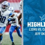 2020 NFL Week 3: Lions vs. Cardinals | Jeff Okudah Highlights #NFL #Higlight