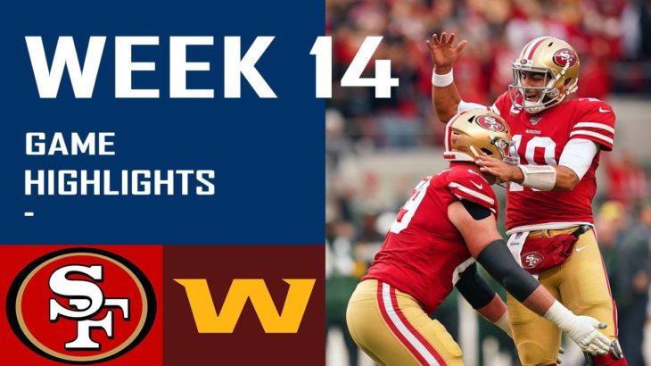 49ers vs Washington Football Team Highlights – Week 14 – NFL Highlights (12/13/2020) #NFL #Higlight