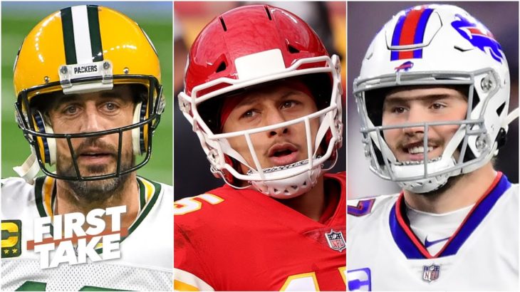 Aaron Rodgers, Patrick Mahomes or Josh Allen: Who deserves to win NFL MVP? | First Take #NFL