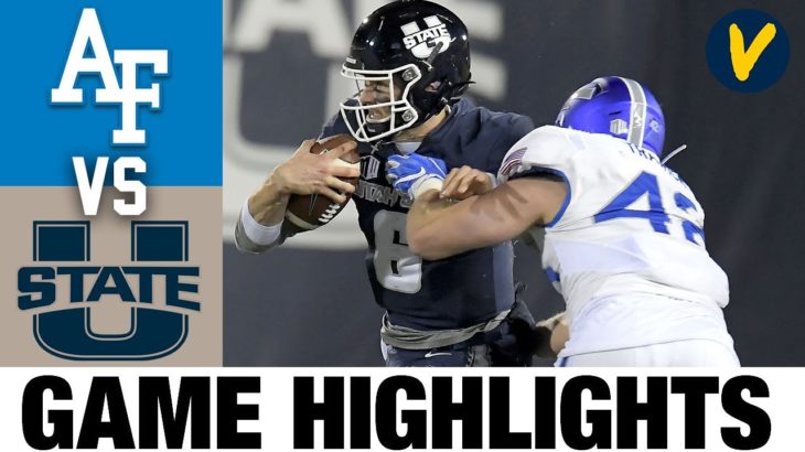 Air Force vs Utah State Highlights | Week 13 2020 College Football Highlights #CFB#NCAA