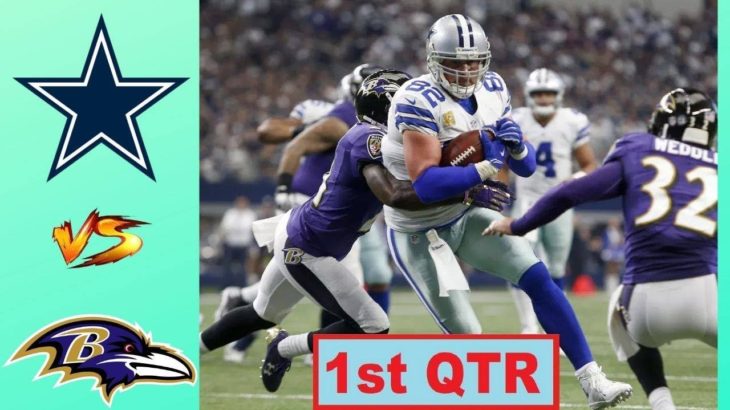 Baltimore Ravens vs Dallas Cowboys Full Highlights | NFL Week 13 (1st) #NFL