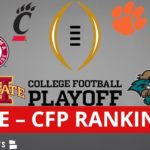 CFP Rankings LIVE – Top 25 Teams In 2nd-To-Last 2021 College Football Playoff Rankings #CFB#NCAA