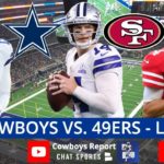 Cowboys vs. 49ers Live Streaming Scoreboard, Play-By-Play, Highlights & Stats | NFL Week 15 #NFL