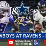 Cowboys vs. Ravens Live Streaming Scoreboard, Play-By-Play, Highlights & Stats | NFL Week 13 – TNF #NFL