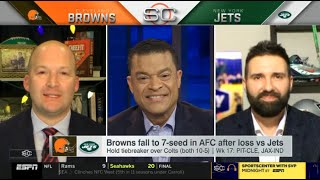 ESPN SC | Reaction to NFL Week 16: Cowboys def. Eagles; Steelers def. Colts; Ravens def. Giants #NFL