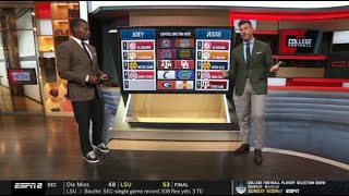 [FULL] College Football Playoffs Rankings #1 Alabama #2 Clemson #3 Notre Dame #4 Ohio State #CFB#NCAA
