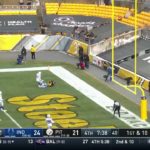 Famous Tiktoker Makes Touchdown Catch Steelers Vs Colts NFL Football Highlights 2020 #NFL #Higlight