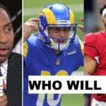 First Take | Stephen A. Smith react to NFL Week 13: Rams vs Cardinals: Jared Goff or Kyler Murray? #NFL