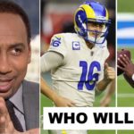 First Take | Stephen A. Smith reacts to NFL Week 14: Rams vs Patriots – Cam Newton or Jared Goff? #NFL