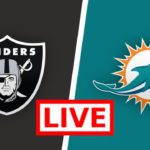LIVE NFL Football: Miami Dolphins vs Las Vegas Raiders | Raiders vs Dolphins Live Stream #NFL