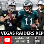 Las Vegas Raiders LIVE: NFL Rumors, News, Henry Ruggs, Derek Carr, Carson Wentz, Chargers Preview #NFL