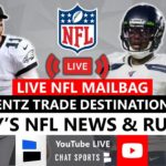 NFL News & Rumors LIVE: Carson Wentz Trade Destinations, Josh Gordon Latest, Week 16 Injury Report #NFL