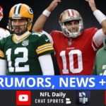 NFL Rumors & News: Aaron Rodgers, Patrick Mahomes, Adam Gase, Playoff Picture, Falcons HC Candidates #NFL