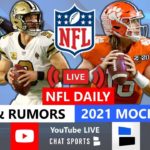 NFL Rumors, News: Carson Wentz Trade? Drew Brees & Christian McCaffrey Injuries, 2021 NFL Mock Draft #NFL