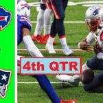 New England Patriots vs Buffalo Bills Highlights 4th Quarter | NFL Season 2020-21 week 16 #NFL
