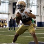 Notre Dame Practice Clips Before College Football Playoff Matchup Versus Alabama #CFB #NCAA
