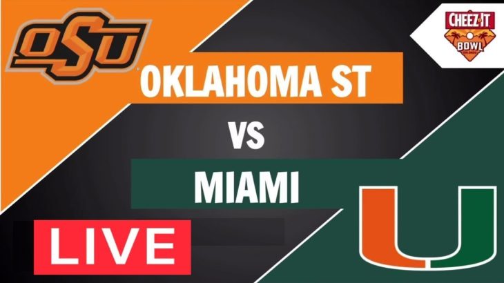 Oklahoma State vs. Miami LIVE HD 12/29/2020 | College Football Bowls NCAAF #CFB#NCAA