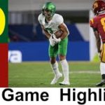 Oregon vs #13 USC Highlights | 2020 Pac 12 Championship | 2020 College Football Highlights #CFB#NCAA