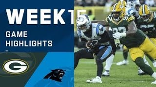 Packers vs Panthers Week 15 Highlights | NFL -12/19/2020 #NFL #Higlight