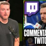 Pat McAfee Talks Possibly Calling An NFL Game on Twitch #NFL