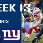 Seahawks vs Giants Highlights – Week 13 – NFL Highlights (12/6/2020) #NFL #Higlight