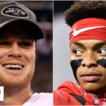 Should the Jets keep Sam Darnold or draft Justin Fields? Get Up debates #NFL