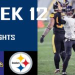 Steelers vs Ravens Highlights – Week 12 – NFL Highlights (12/02/2020) #NFL #Higlight