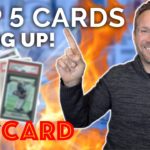 TOP 5 SPORTS CARDS ON FIRE!🔥+ BONUS CARD! (NBA and NFL) #NFL