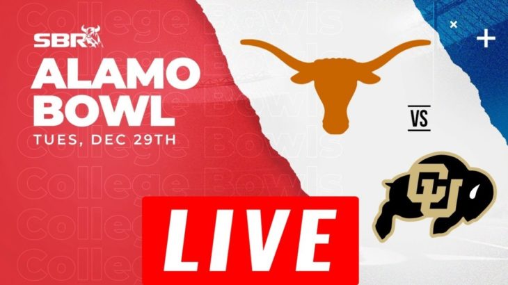 Texas vs Colorado LIVE HD 12/29/2020 | Valero Alamo Bowl | College Football Bowls NCAAF #CFB#NCAA