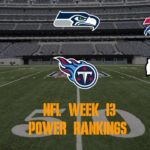 Top 10 NFL Power Rankings Week 13 #NFL