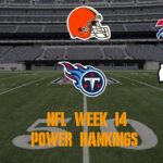 Top 10 NFL Power Rankings Week 14 #NFL