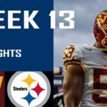 Washington Football Team vs Steelers Highlights – Week 13 – NFL Highlights (12/7/2020) #NFL #Higlight