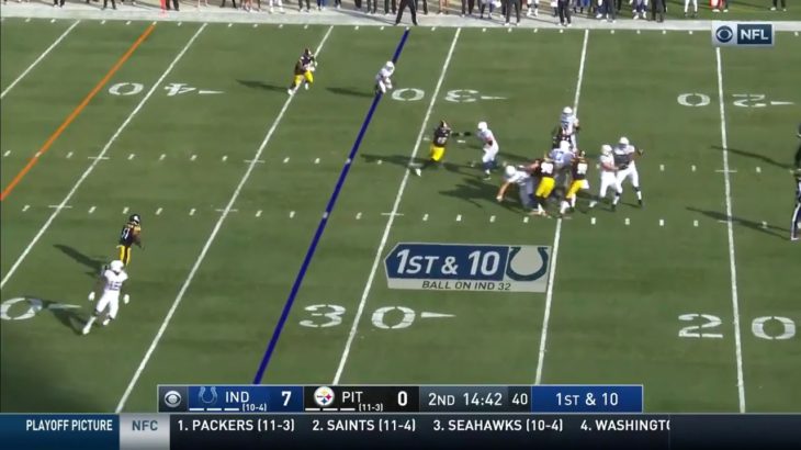 Watt Gets Scoop And ALMOST Score Colts Vs Steelers NFL Football Highlights 2020 #NFL #Higlight