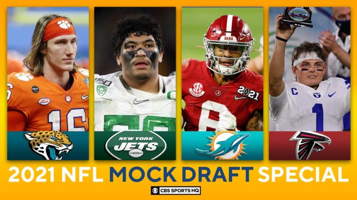 2021 NFL Mock Draft: Patriots land QB, Dolphins add two Alabama stars to help Tua | CBS Sports HQ #NFL