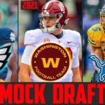 2021 NFL Mock Draft With TRADES | Trey Lance Zach Wilson Justin Fields Trevor Lawrence #NFL