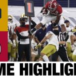 #4 Notre Dame vs #1 Alabama Highlights | 2020 College Football Playoffs | College Football Highlight #CFL #Highlight