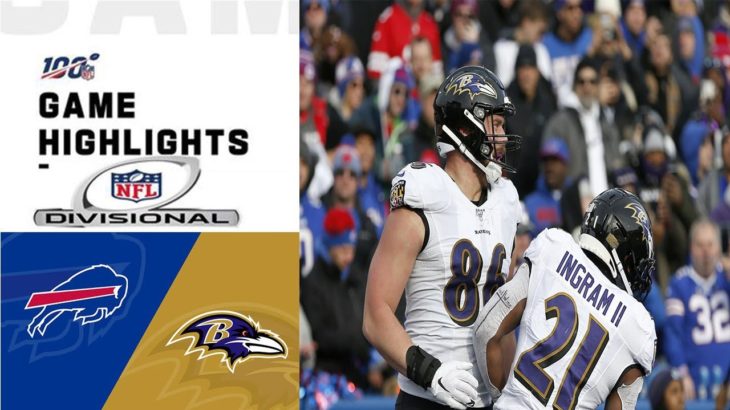 Buffalo Bills vs Baltimore Ravens NFC Divisional Weekend Highlights | NFL 2020 Playoffs 1st #NFL