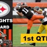 Cleveland Browns vs Pittsburgh Steelers Highlights 1st QTR | NFL Playoffs: AFC Wild Card 1/10/2021 #NFL