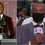 DeVonta Smith’s parents react to son’s Heisman Trophy win | College Football on ESPN #CFB#NCAA