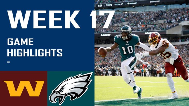 Eagles vs Washington Football Team Highlights – Week 17 – NFL Highlights (1/3/2021) #NFL #Higlight