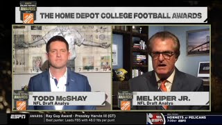 [FULL] College Football Awards Live | Todd McShay reacts to The Home Depot College Football Awards #CFB #NCAA