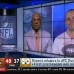 [Full] NFL GameDay Final | Reaction to Wild Card Game: Browns def. Steelers; Ravens def. Titans #NFL
