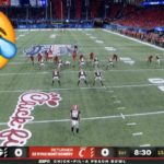 Georgia Epic Fail 4 Yard Punt vs Cincinnati | 2021 College Football #CFB#NCAA