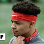 Is Justin Fields’ NFL draft stock falling heading into the College Football Playoff? | Get Up #NFL