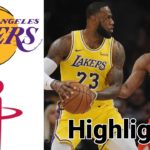 Lakers vs Rockets HIGHLIGHTS Full Game | NBA January 10 #NFL #Higlight