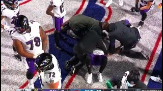 Lamar Jackson FULL INJURY Sequence vs Bills | Ravens vs Bills NFL Playoffs #NFL