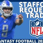 NFL BREAKING NEWS: Matthew Stafford Requests Trade Off The Detroit Lions #NFL
