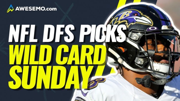 NFL DFS PICKS: THREE HOURS OF WILD CARD SUNDAY COVERAGE DRAFTKINGS & FANDUEL DAILY FANTASY 1/10 #NFL