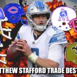 NFL TRADE RUMORS: Top-5 Matthew Stafford Trade Destinations #NFL